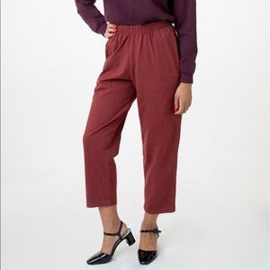 Los Angeles Apparel Heavy Jersey Pants, S, Orange